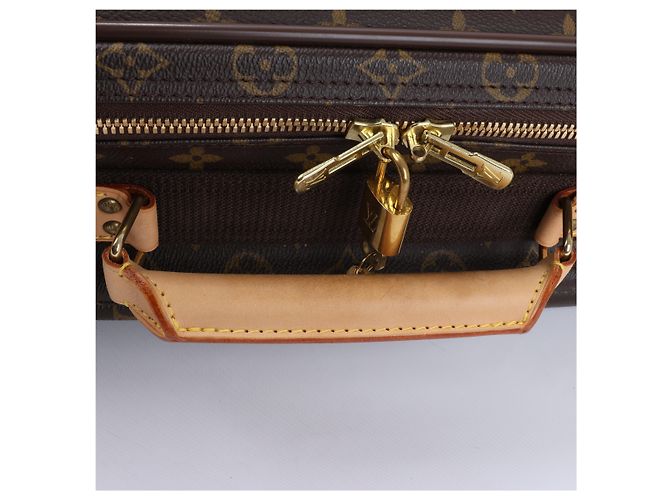 Borsa da viaggio Louis Vuitton Monogram Satellite 53 M23356 Marrone - vista 7