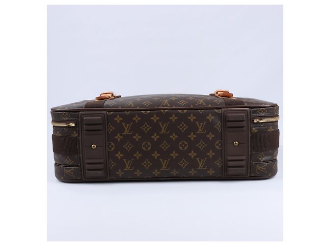 Borsa da viaggio Louis Vuitton Monogram Satellite 53 M23356 Marrone - vista 9