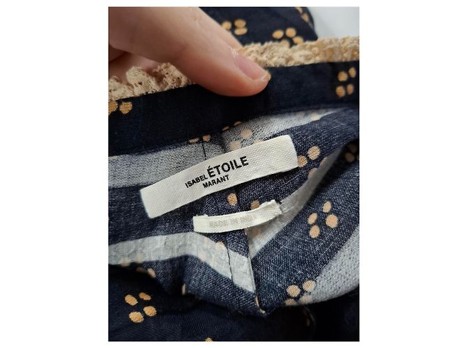 Mono Realia en algodón estampado floral Isabel Marant Étoile - vista 6
