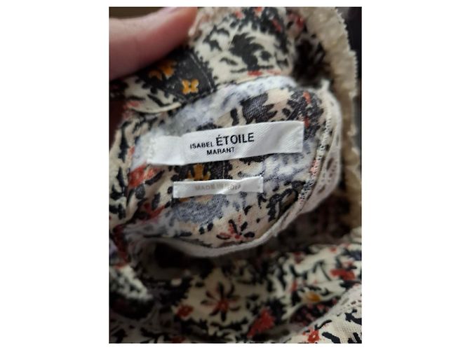 Vestido Mini Paisley Rebel Étoile Isabel Marant en algodón estampado floral - vista 6