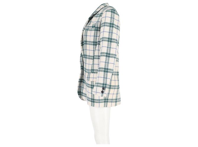 Isabel Marant Étoile Checked Blazer in Multicolor Wool Multiple colors - view 5
