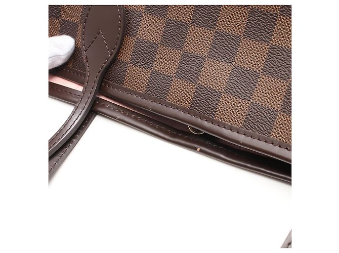 Sac tote Louis Vuitton Damier Neverfull MM N40598 Marron - vue 6