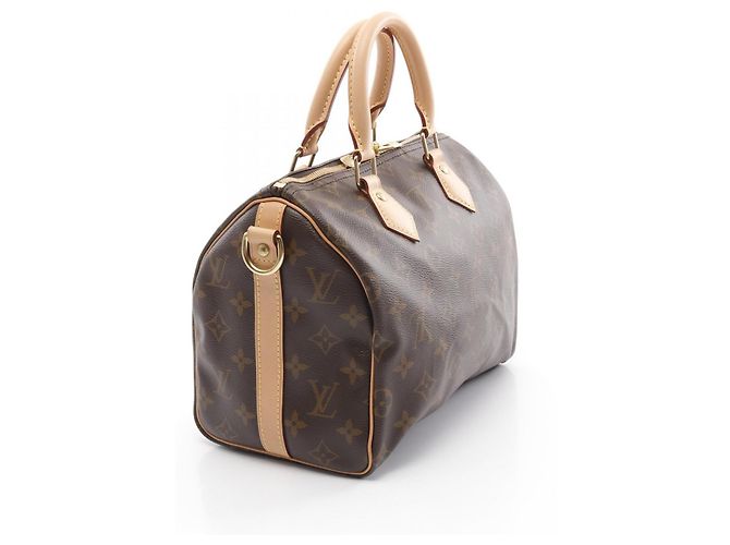 Sac à main Louis Vuitton Speedy Bandoulière 25 M41113 Marron - vue 2