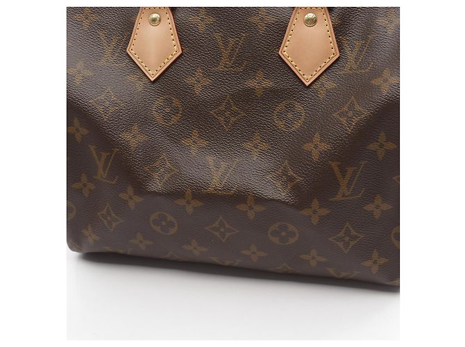 Sac à main Louis Vuitton Speedy Bandoulière 25 M41113 Marron - vue 6