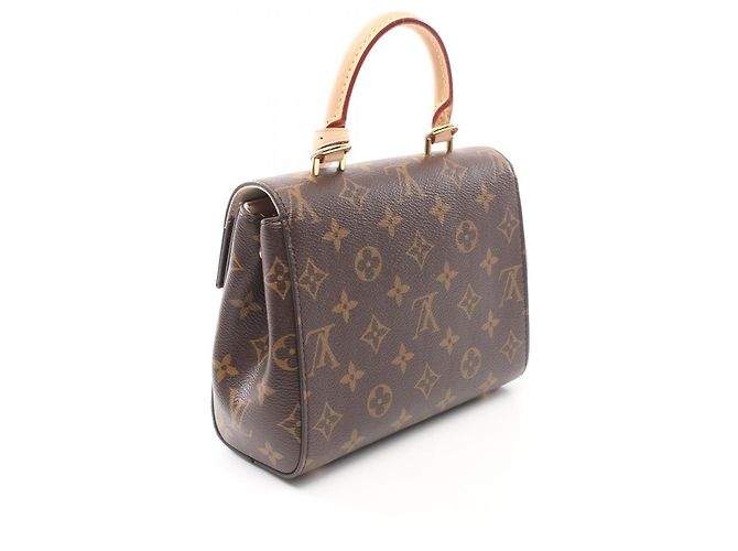 Sac à main Louis Vuitton Cluny Mini Monogram M46055 Marron - vue 2