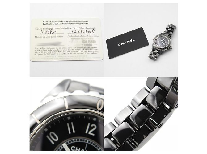 Chanel J12 Ceramic Quartz Watch H0682 Black - view 9