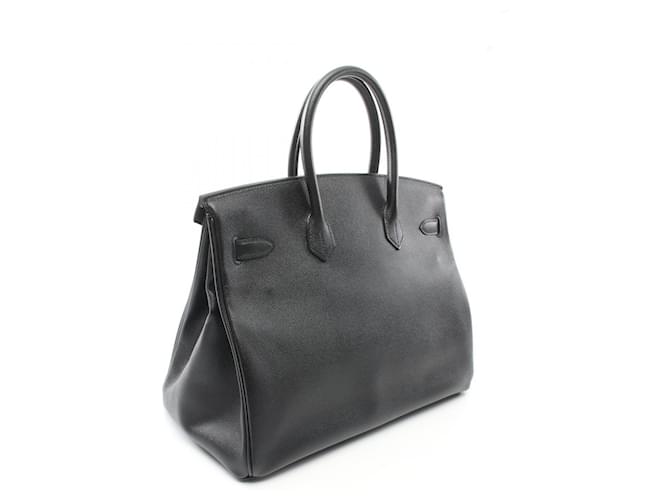 Borsa Hermès Birkin 35 Nera Nero - vista 2