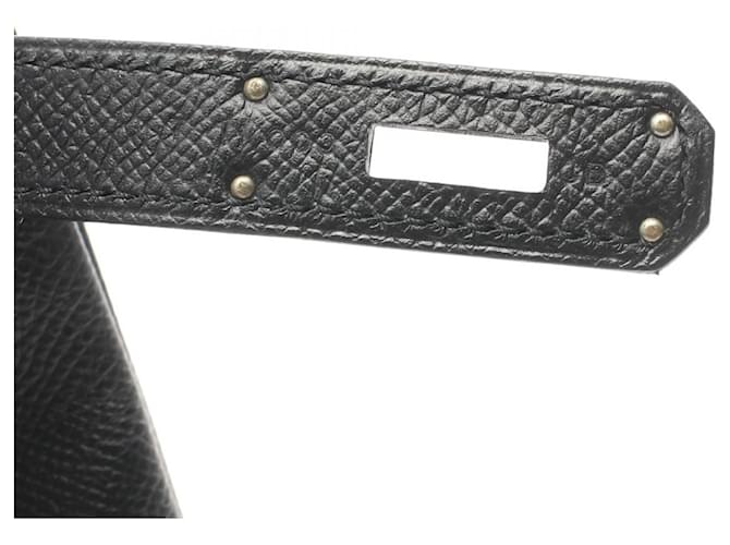 Borsa Hermès Birkin 35 Nera Nero - vista 5