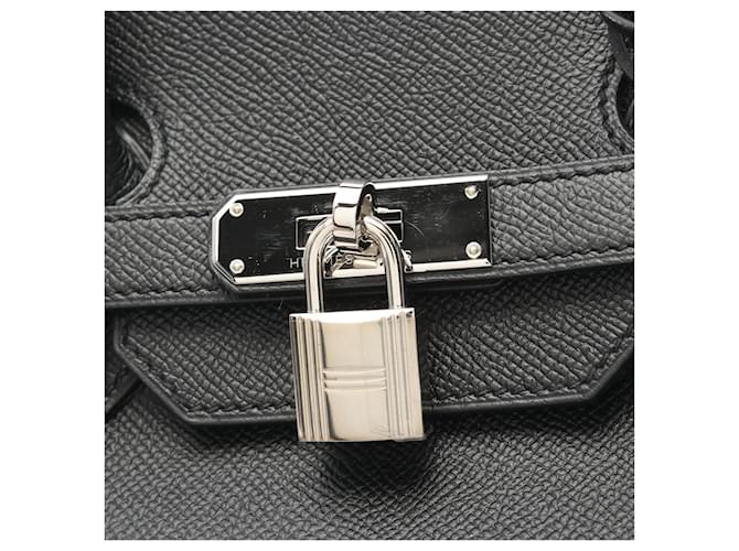 Borsa Hermès Birkin 35 Nera Nero - vista 6