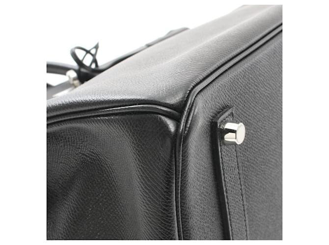 Borsa Hermès Birkin 35 Nera Nero - vista 7