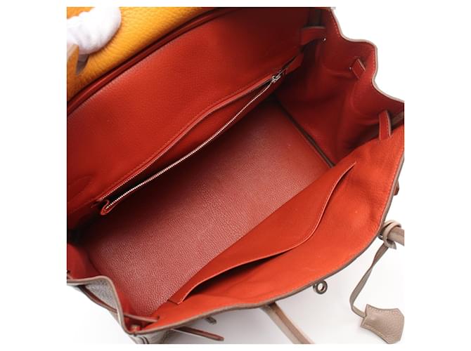Hermès Birkin 30 Handtasche Beige/Braun - Ansicht 3