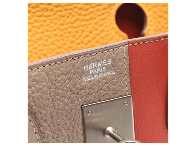 Hermès Birkin 30 Handtasche Beige/Braun - Ansicht 4
