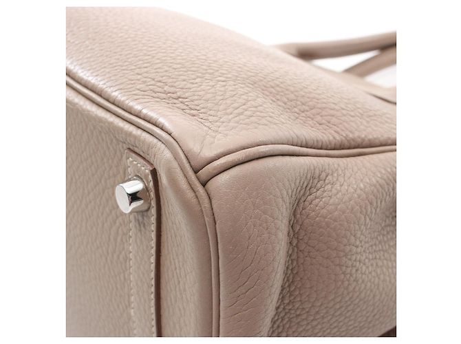 Hermès Birkin 30 Handtasche Beige/Braun - Ansicht 8