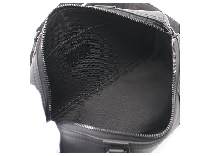 Louis Vuitton Leder City Keepall Umhängetasche M59255 Schwarz - Ansicht 3