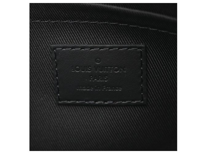 Louis Vuitton Leder City Keepall Umhängetasche M59255 Schwarz - Ansicht 4