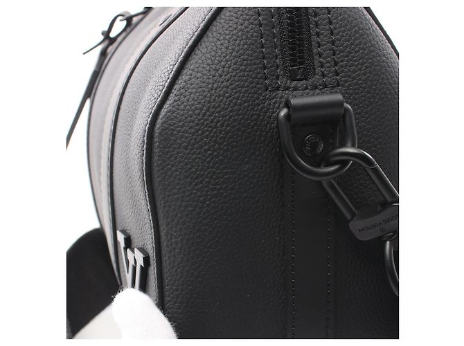 Louis Vuitton Leder City Keepall Umhängetasche M59255 Schwarz - Ansicht 5