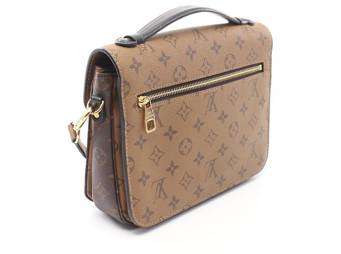 Louis Vuitton Pochette Metis MM Handbag M44876 Brown - view 2