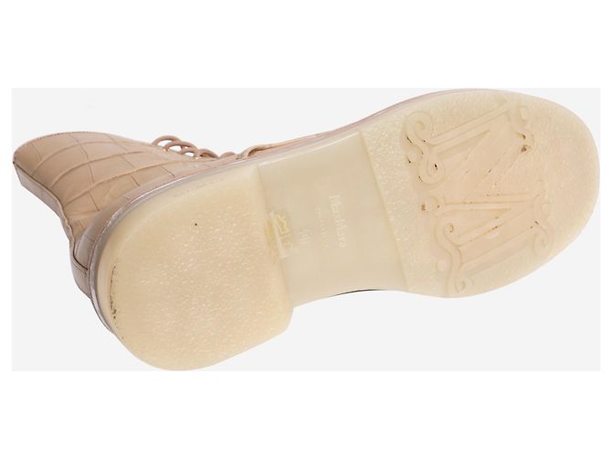 Max Mara Botas de combate Tan Bly - talla EU 40 - Ansicht 7