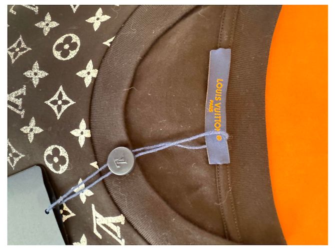 Louis Vuitton Maglietta LV Gradient nuova Nero - vista 5