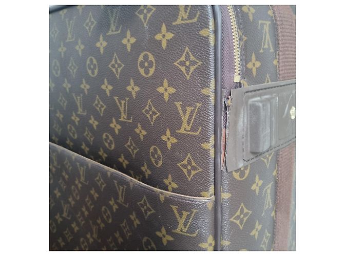 Trolley monogram Louis Vuitton Marrone - vista 9
