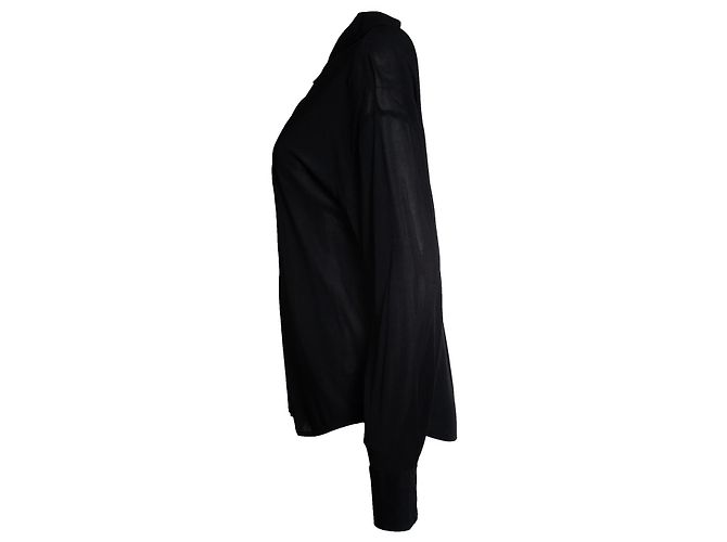 Filippa K Fillipa K, Camicia trasparente nera Nero - vista 2