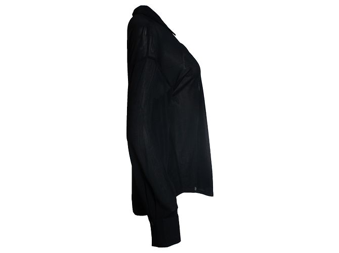 Filippa K Fillipa K, Camicia trasparente nera Nero - vista 4