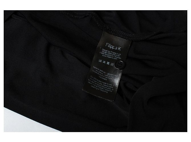 Filippa K Fillipa K, Camicia trasparente nera Nero - vista 5