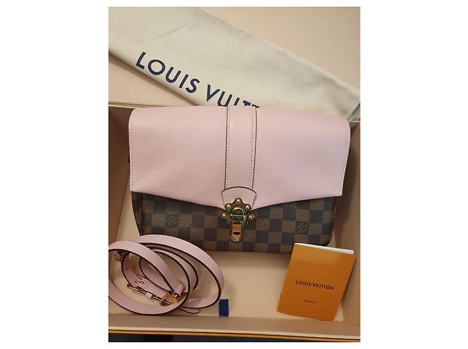 Louis Vuitton Borsa a tracolla Clapton Ebene Marrone - vista 2