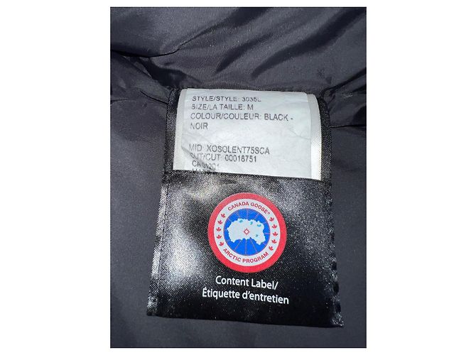 Parka Mystique de Canada Goose Negro - vista 11
