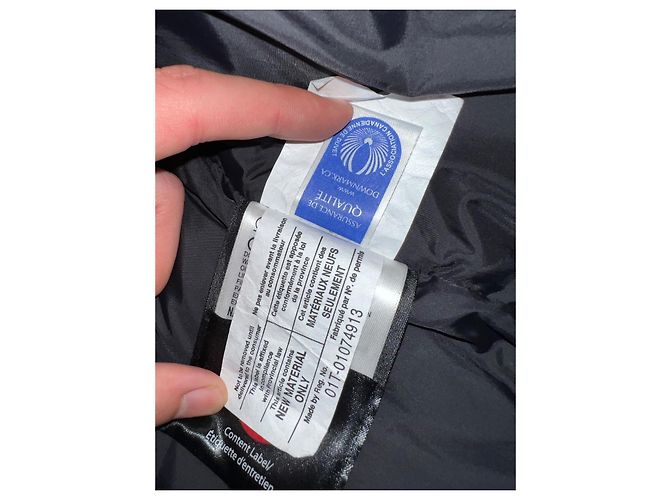 Parka Mystique de Canada Goose Negro - vista 13