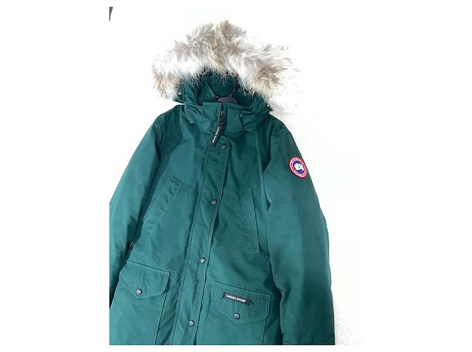 Parka Trillium de Canada Goose Verde - vista 4