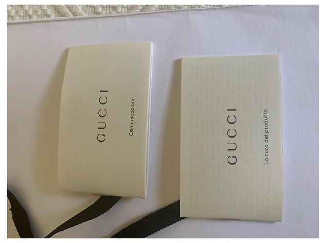 Sandali Gucci Demetra in nylon imbottito rosso e verde - vista 12