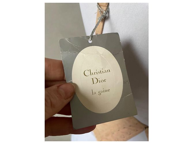 Bustier Corsetto Dior Monogramma Obliquo Beige - vista 5
