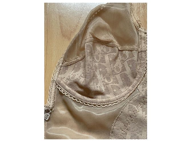 Bustier Corsetto Dior Monogramma Obliquo Beige - vista 9