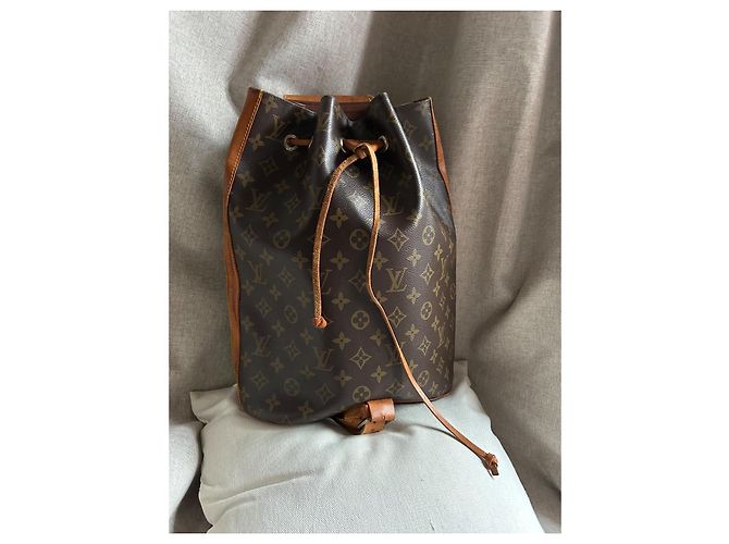 Randonnee Louis Vuitton Leather Monogram Backpack Brown - view 10