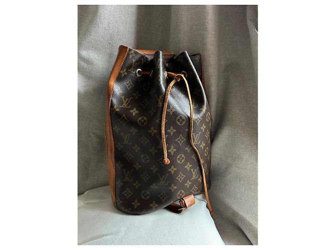 Randonnee Louis Vuitton Leather Monogram Backpack Brown - view 12