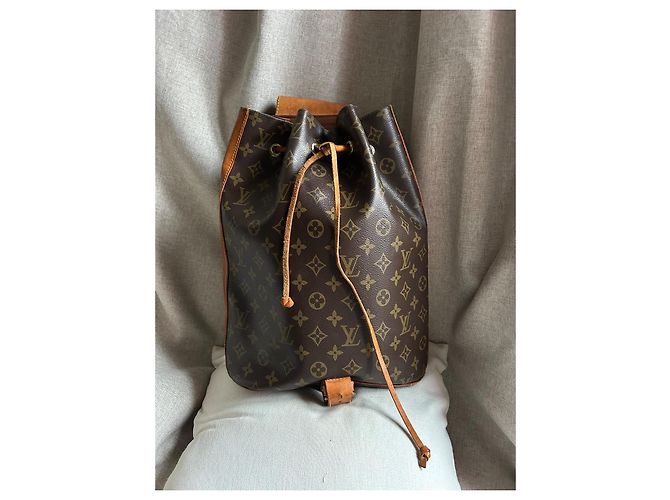 Randonnee Louis Vuitton Leather Monogram Backpack Brown - view 2