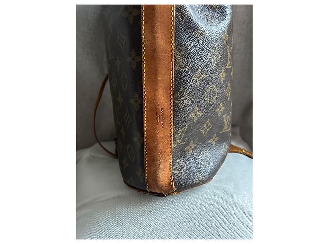 Randonnee Louis Vuitton Leather Monogram Backpack Brown - view 5