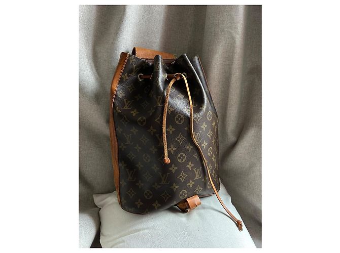 Randonnee Louis Vuitton Leather Monogram Backpack Brown - view 7