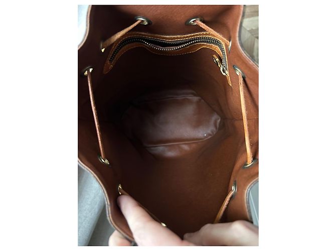 Randonnee Louis Vuitton Leather Monogram Backpack Brown - view 8