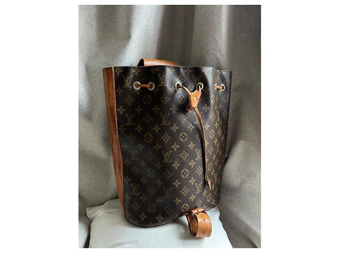 Randonnee Louis Vuitton Leather Monogram Backpack Brown - view 9