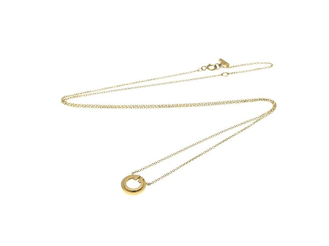 Tiffany & Co Collana pendente Tiffany T a due cerchi in oro rosa D'oro - vista 12