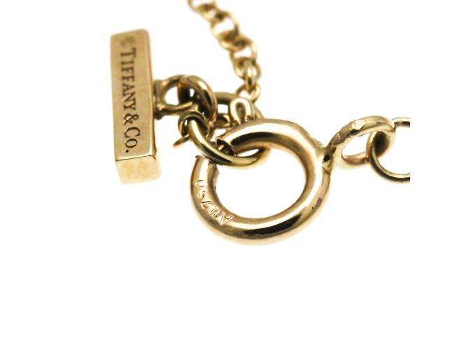 Tiffany & Co Collana pendente Tiffany T a due cerchi in oro rosa D'oro - vista 8