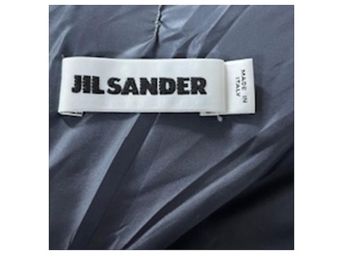 Jaqueta acolchoada Jil Sander em nylon cinza - vista 3