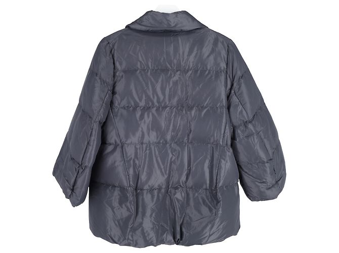 Jaqueta acolchoada Jil Sander em nylon cinza - vista 5