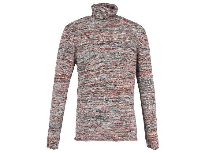 Chloé Strickpullover mit Rollkragen aus mehrfarbigem Kaschmir - Ansicht 3