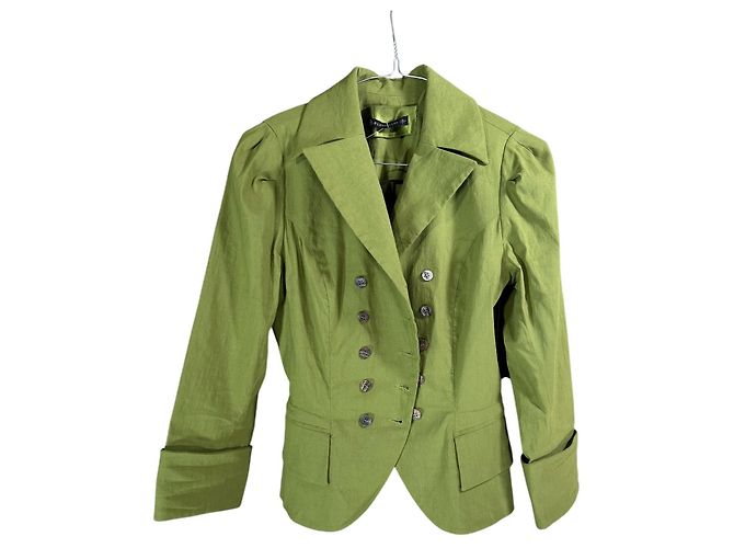 Blazer Plein Sud Amor Verde de Lino - vista 2