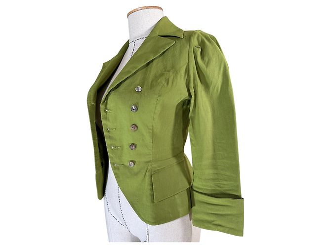 Blazer Plein Sud Amor Verde de Lino - vista 5