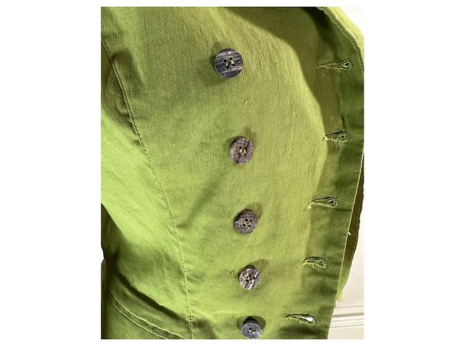 Blazer Plein Sud Amor Verde de Lino - vista 6