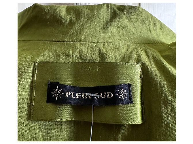 Blazer Plein Sud Amor Verde de Lino - vista 8